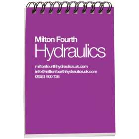 A7 Polypropylene Spiral Bound Notepads
