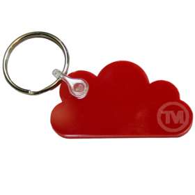 Acrylic Cloud Shape Keyrings