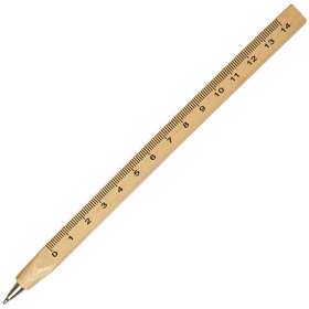 Carpenters Wooden Ruler Ballpens