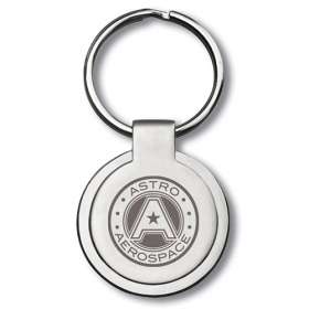 Classic Metal Round Keyrings