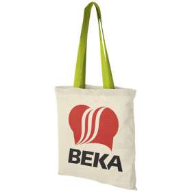 Coloured Handle Cotton Tote Bags