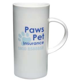 Cylinder Bone China Mugs