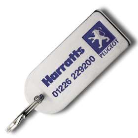 Die Stamped Stainless Steel Keyrings