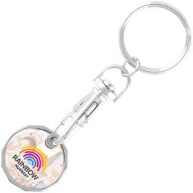 Express New Shape Printed Trolley Coins