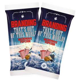 Flow Wrapped Sweet Popcorn