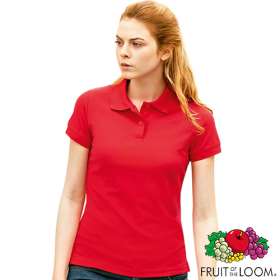 Fruit of the Loom Lady Fit Polo Shirts