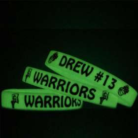 Childrens Glow in the Dark Silicon Wristbands