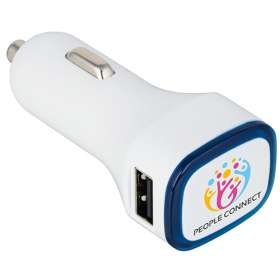 Illuminated USB Car Chargers