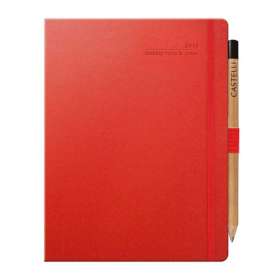 Ivory Matra Large Weekly Diaries with Pencil