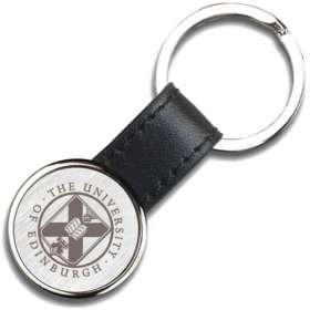 Izu Round Leather Keyrings