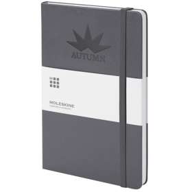 Large Moleskine Hardback Ruled Notebook