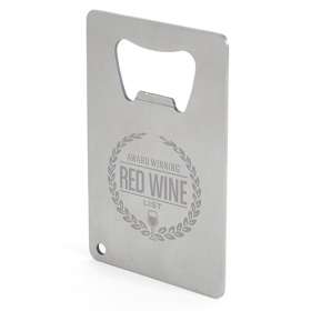 Metal Credit Card Bottle Openers