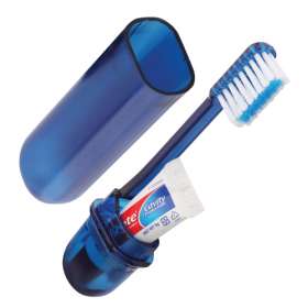 Oval Travel Toothbrush Kit