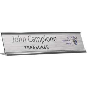 Reusable Metal Nameplates