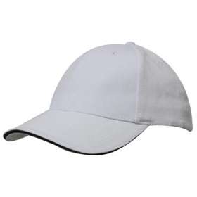 Sandwich Trim Brushed Heavy Cotton Cap