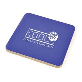 Square Cork Backed Coasters