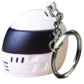Stress Crash Helmet Keyrings