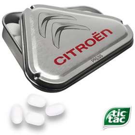 Triangle Tic Tac Tins