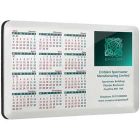 Aluminium Calendar Coasters