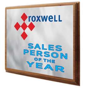 Wooden Oblong Plaque