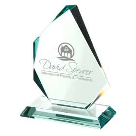 Medium Optical Crystal Trophy
