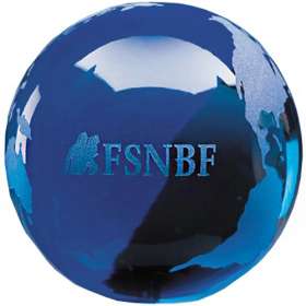 Ocean Globe Paperweight Award