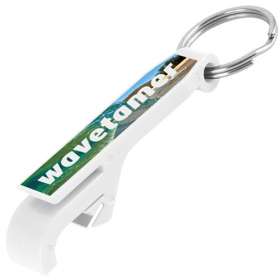 Plastic Bottle Opener Keyrings