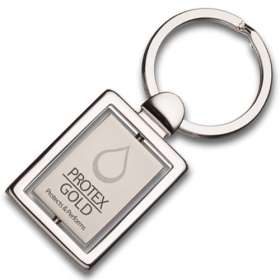 Spinning Rectangular Sapporo Keyrings