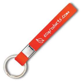 Silicon Strap Keyring Fob