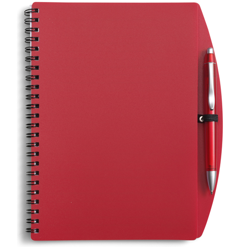 A5 Plastic Cover Notebooks Printed Notepads Promotional Merchandise
