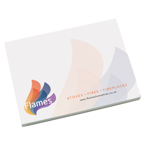 A7 Sticky Notes | Printed Post-It Notes | Personalised Sticky Notes and Pads | Promotional ...