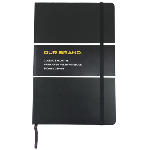 Executive Hardcover Notebooks Personalised Soft Touch Notebooks