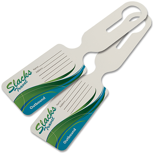 Tyvek Luggage Tags Personalised Luggage Tags Branded Travel