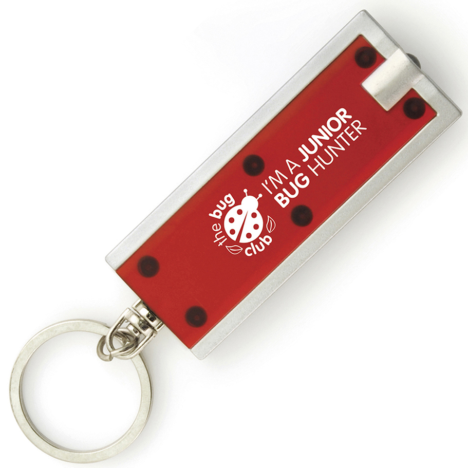 Portland Keyring Torches Printed Torch Keychains Personalised Keyfobs Fast Lead Times